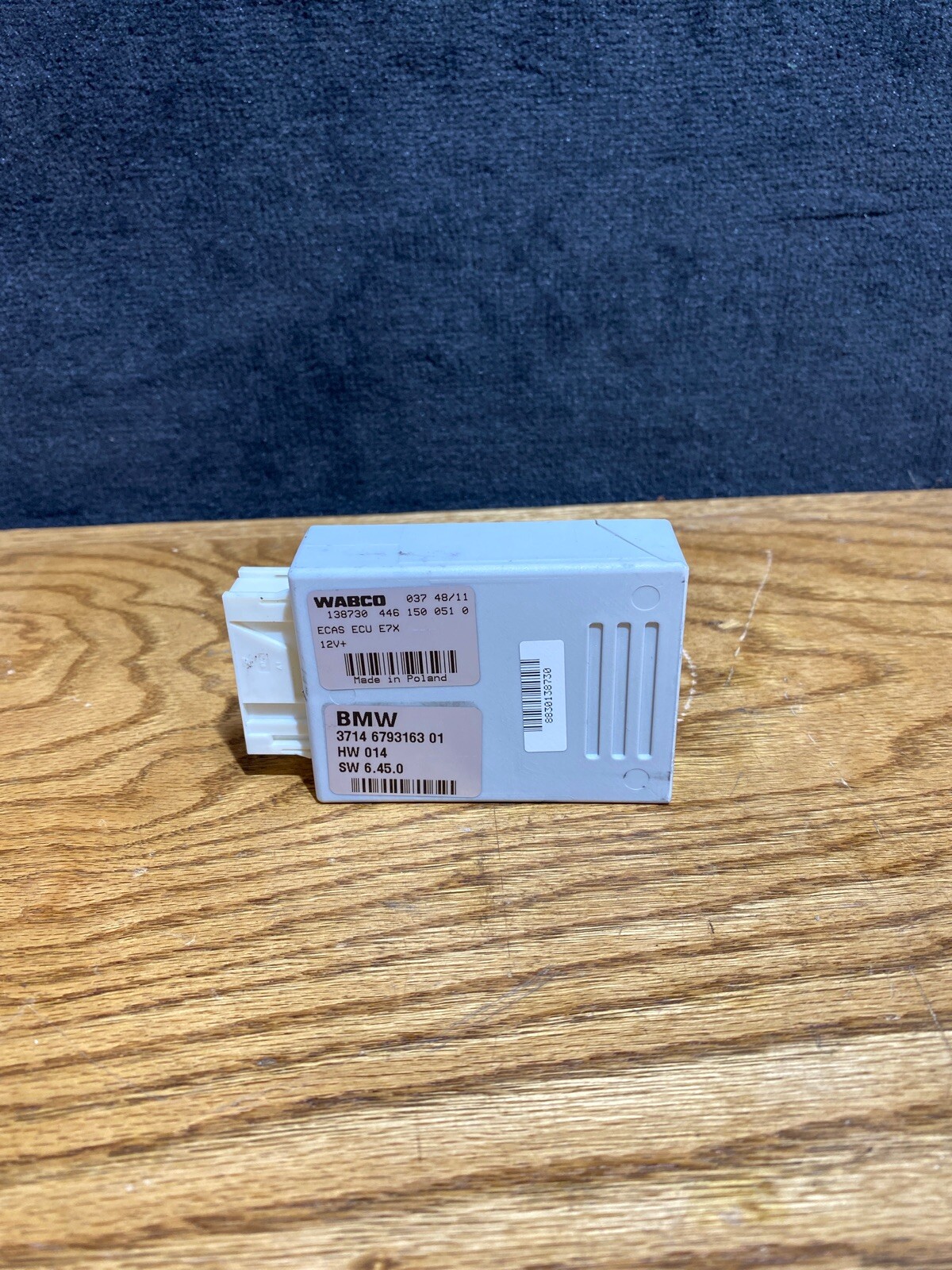 BMW X5 E70 Air Suspension Control Module 3714679316301 for sale online