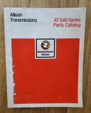 Detroit Diesel Allison At 540 Series Transmission Parts 1983 Manual Book Catalog Detroit Diesel Allison At 540 Series Transmission Parts 1983 Manual Book Catalog
