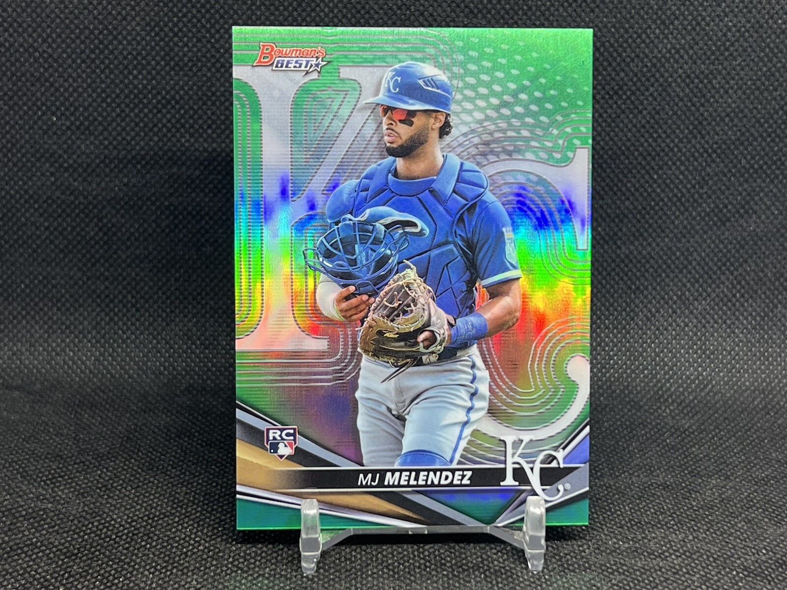 2022 Bowman's Best MJ Melendez Green Refractor RC #’d /99