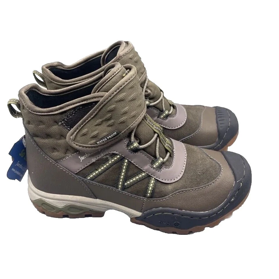 Cabedal de couro sapatos para Meninos Jambu