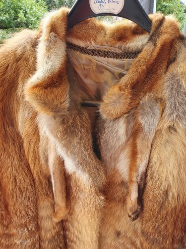 Pelzjacke Rotfuchs Gr. 40 gebraucht - Bild 3 von 6