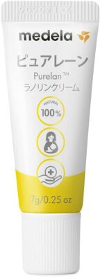 Medela Nipple Care Cream Purelan 7g Natural lanolin 100% No need wipe !