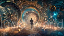 Digital Image Picture Wallpaper Background Desktop AI Art Infinite Time Travel