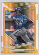 2022 Panini Elite Extra Edition Prime Numbers Gold 16/24 Ryan Ritter #116 1b3
