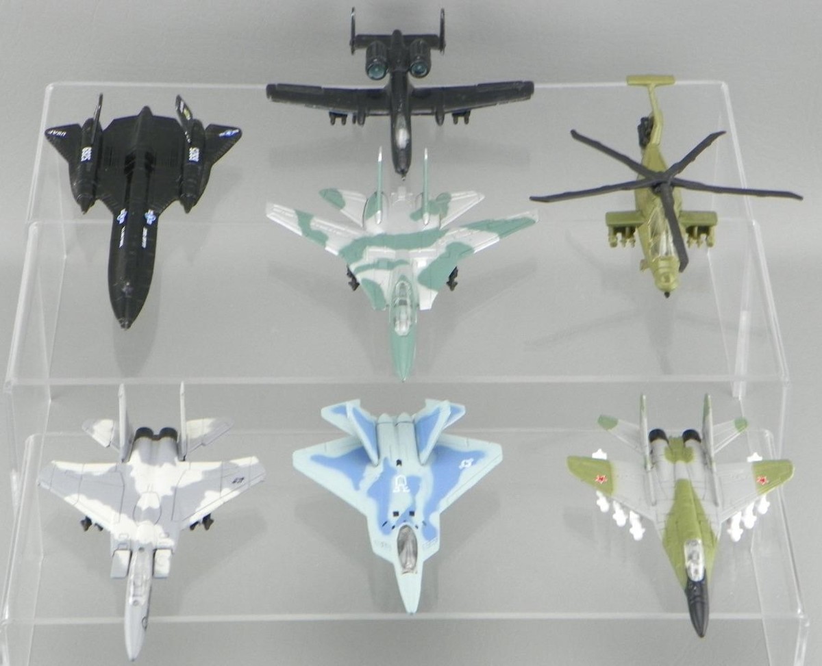 Maisto Tailwinds Diecast USAF Military F-15 F22 Mig Jet Comanche