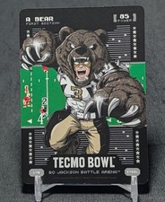 Bobby Hebert A BEAR Steel 2026 Bo Jackson Battle Arena TECMO BOWL Card Saints