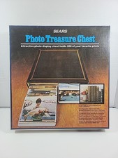 Vintage Sears Best Photo Treasure Chest Album 3x5 Photos New In Box