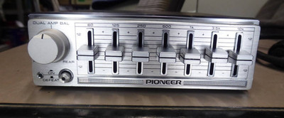 Mac5454 　Pioneer コンポ PIONEER CD-5 Lonesome Carboy Component CAR STEREO EQUALIZER