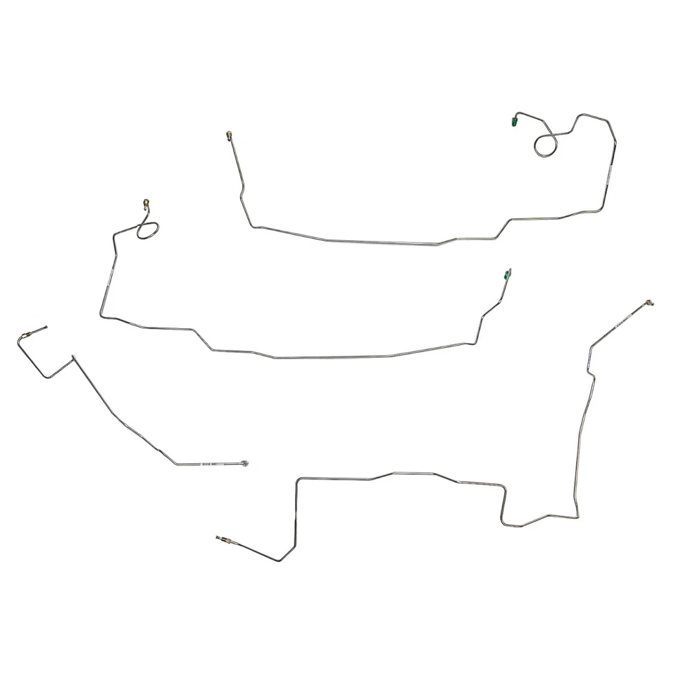 Полный комплект тормозной магистрали подходит для Dodge Viper 2003-2010 годов выпуска из стали CBK0702OM - Изображение 2 из 4