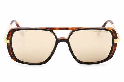 CUTLER AND GROSS CG1345S 003 Sunglasses Tortoise Frame Gold Flash