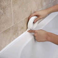 3.2m PVC Waterproof Sealing Tape Bathroom Sink Shower Bathtub Self Adhesive