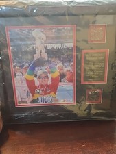 Indianapolis Motor Speedway Jeff Gordon Framed Track Piece