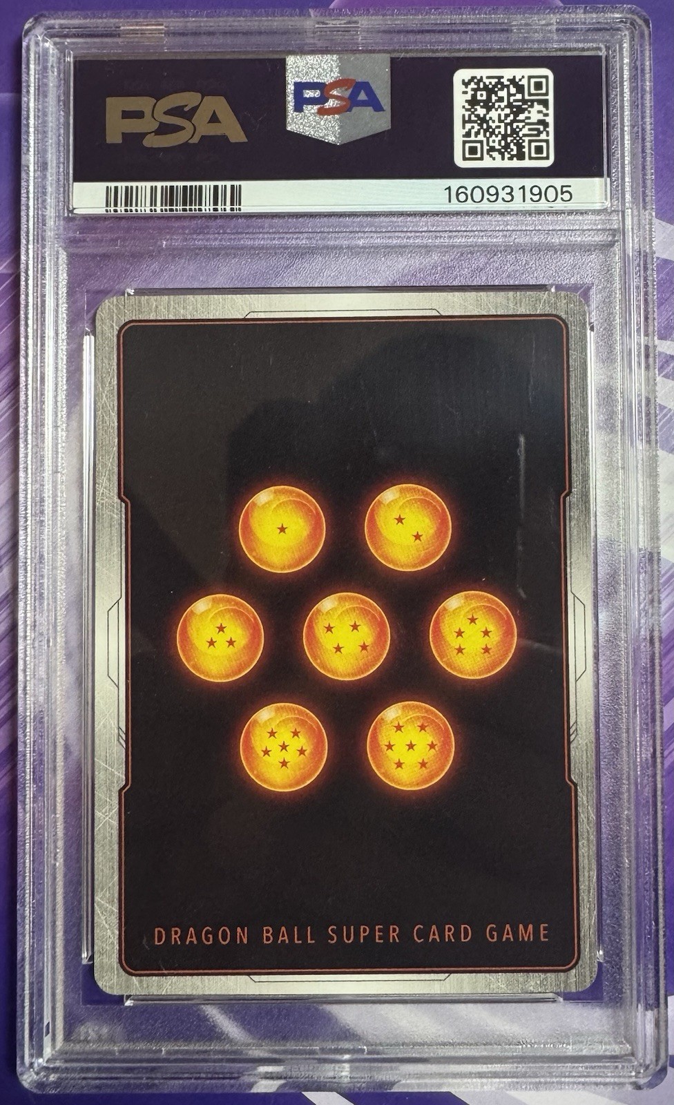 Dragon Ball SS3 Gogeta  Super Warrior Evolution PSA 9 Alternate Art view 2