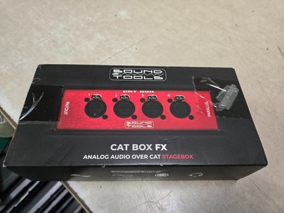 CAT Box FX - Female XLR Stage Box with Analog Audio Over Shielded CAT Cable NOB