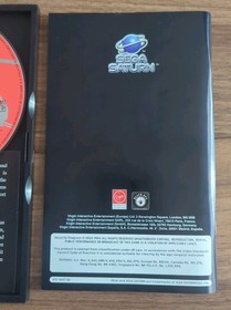 Black Dawn Sega Saturn PAL complete with manual and warning card by Virgin