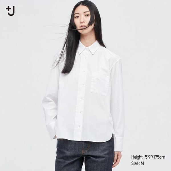 Women Jil Sander Shirt White Cotton 36 / S / 44