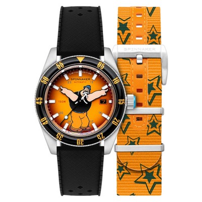 Spinnaker Brutus Popeye Fleuss Automatic Bronemies Limited Edition 43mm