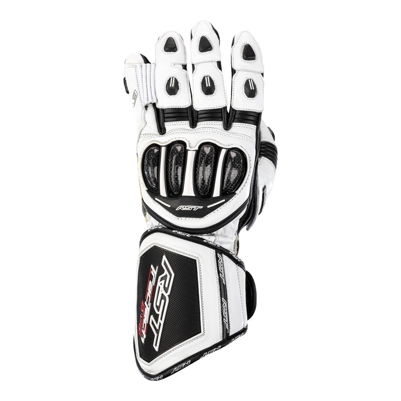 Gants RST TracTech Evo 4 cuir avec protection carbone pour une sécurité optimale
