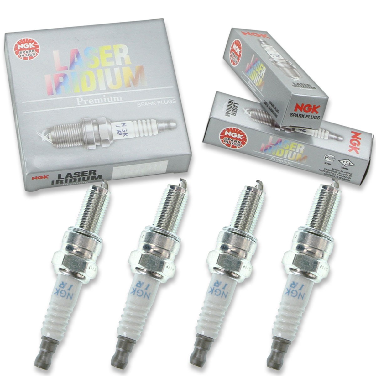 4pcs 2013 Arctic Cat ProClimb M 1100 NGK Laser Iridium Spark Plugs 1056cc gz
