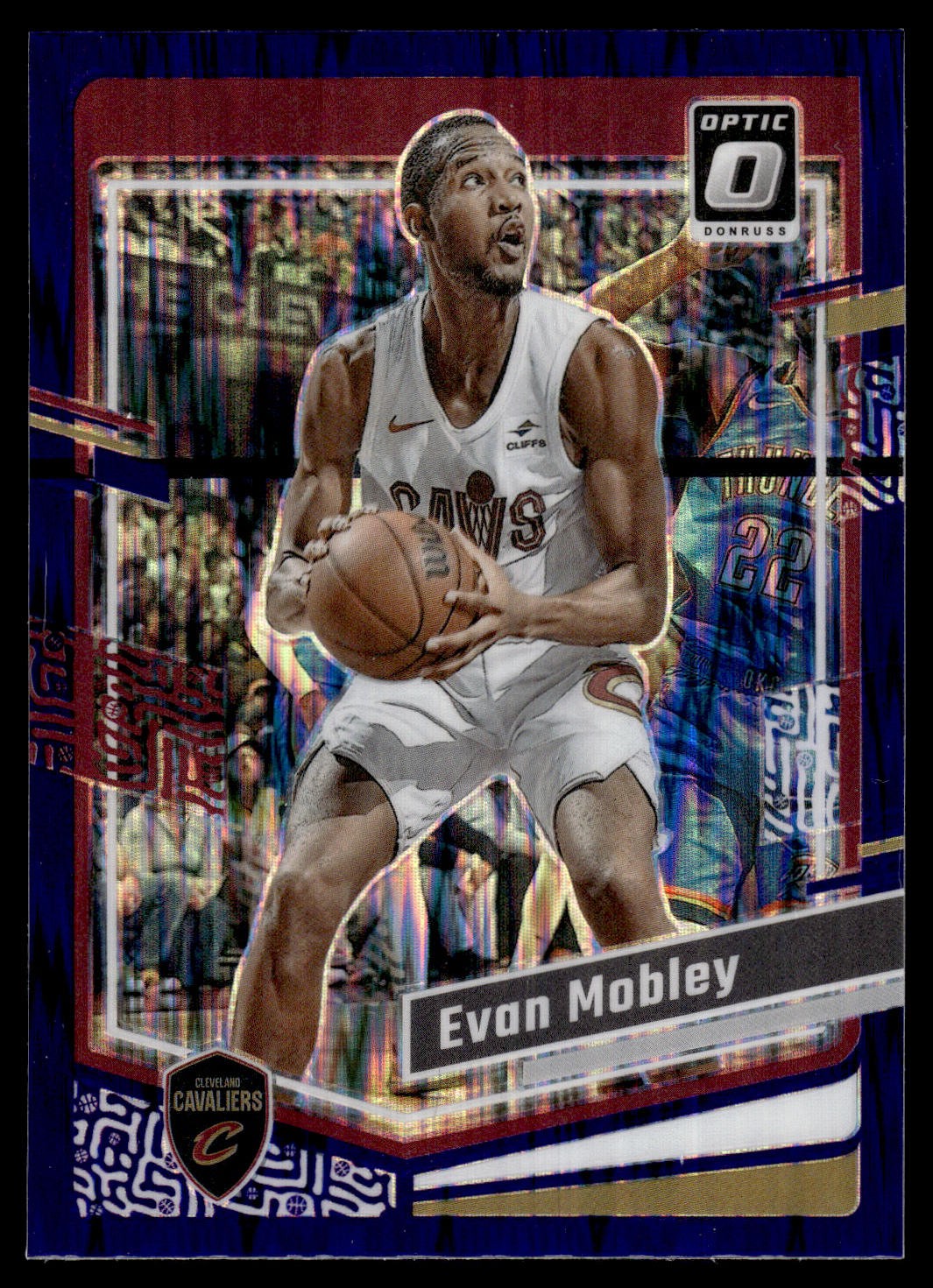 2023-24 Donruss Optic Purple Shock #45 Evan Mobley