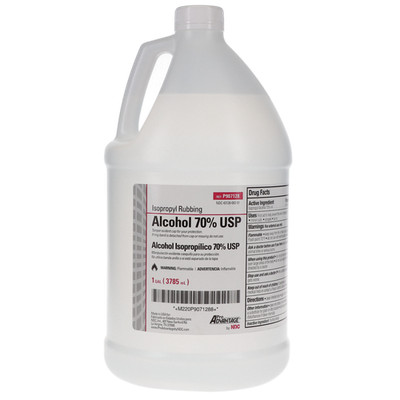 Pro Advantage P907128 Isopropyl Rubbing Alcohol 70% ISO 1 Gallon