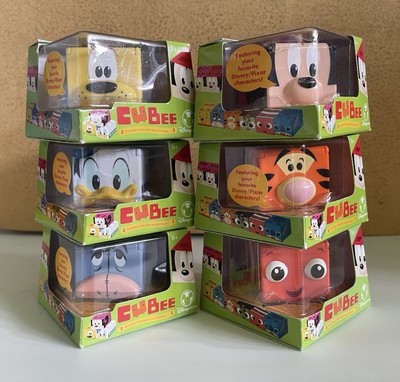 NEW Lot Of Disney Store CuBee Mickey MOUSE And Friends Stackable Musical Friends
