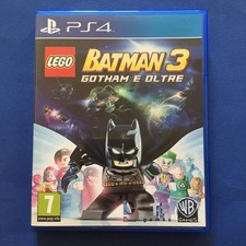 LEGO BATMAN 3 GOTHAM E OLTRE - GIOCO PS4  GAME  PLAYSTATION 4 DISCO COME NUOVO