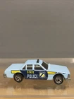 Vintage 1983 HOT WHEELS 'Crack-Ups' Blue State Police Car Loose VERY NICE 1/64