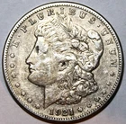 1921-S Morgan Silver Dollar - XFAU - #1521E