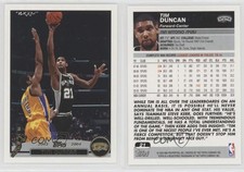 2003-04 Topps Collection Tim Duncan #21 HOF