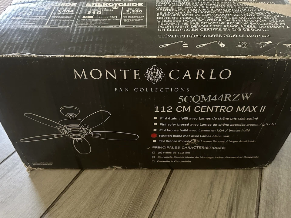 Monte Carlo Centro Max II 44" Roman - Image 3 of 3