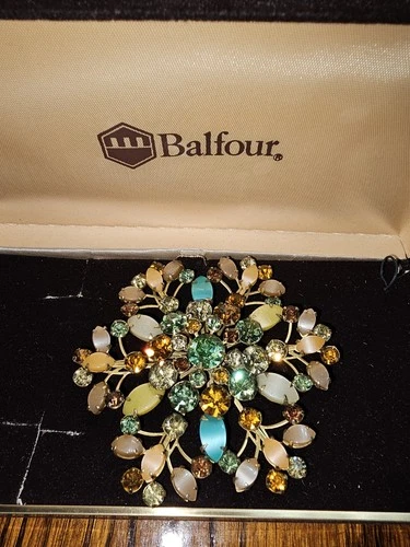 #24 Balfour Brooch, Jewelry, Vintage To Modern Costume