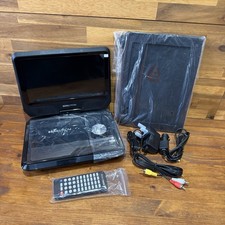 Portable DVD Player 9" + Remote & Power/Car Cable - Region 2 Bergstrom New