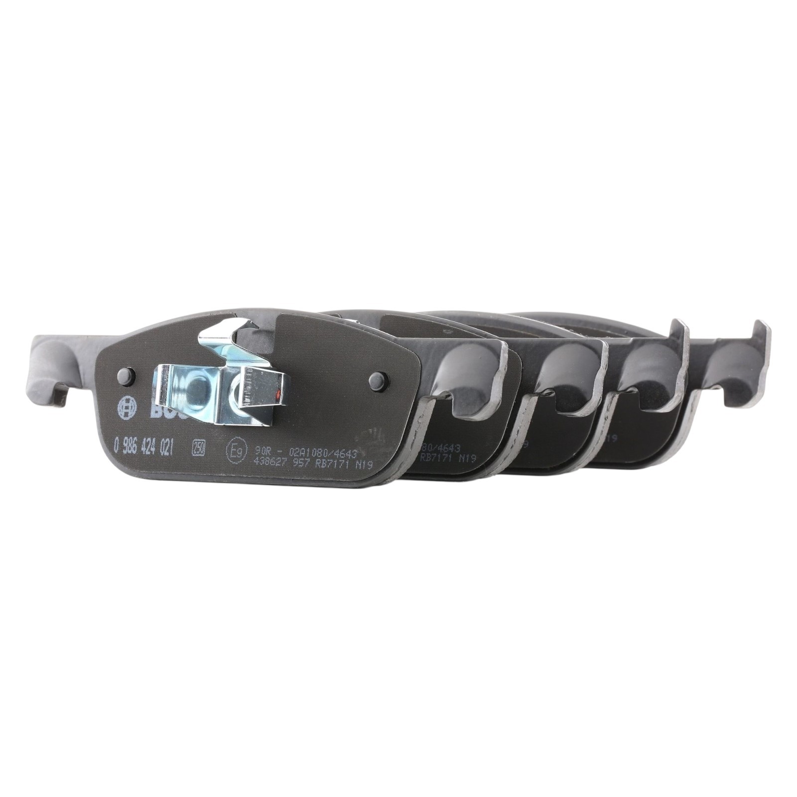 Kit Pastiglie Freno Anteriori Bosch 0986424021 per Renault Clio Iv (bh) Sandero - Miniatura 2