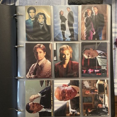  X-Files/ Akte X  Season 1 Complete Topps Trading Cards Set 72 Cards 1995 MINT