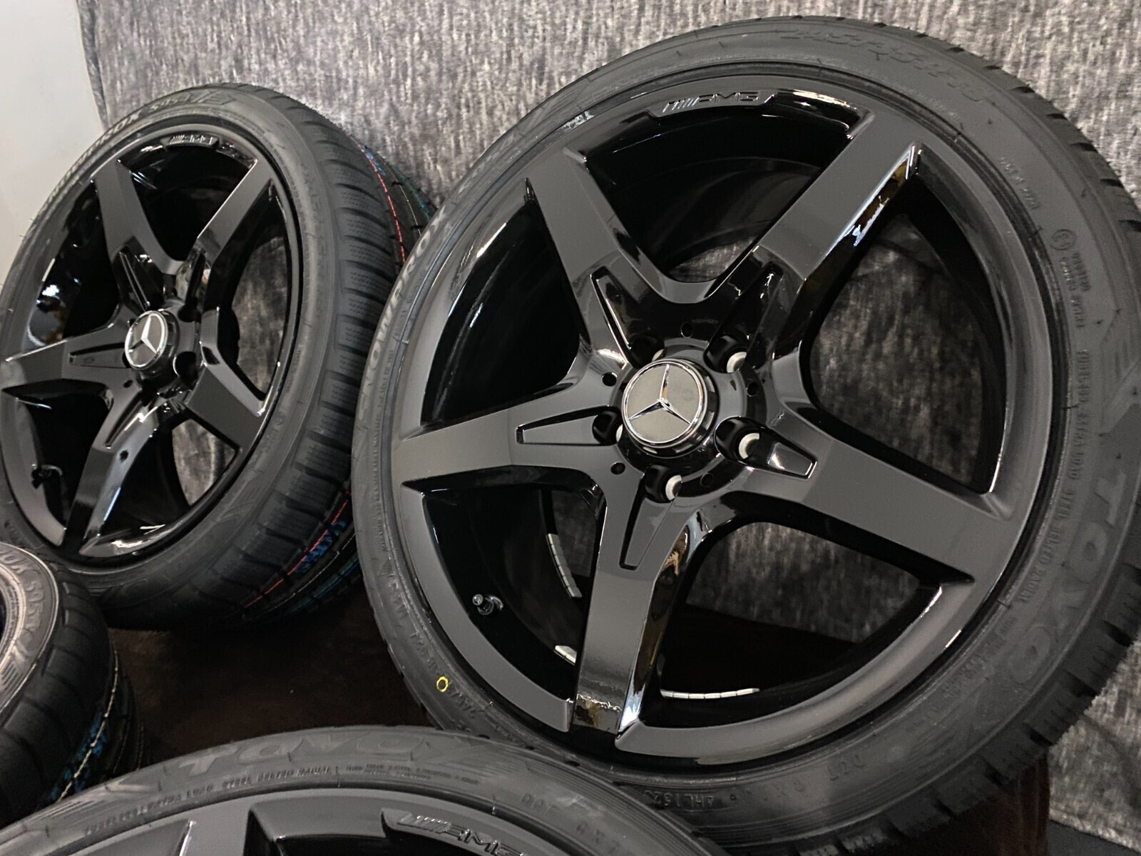 AMG Cerchioni 18 " Pneumatici Invernali Mercedes SLC SLK R172 R171 W204...