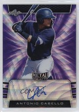 2019 Leaf Metal Draft Purple Wave 9/15 Antonio Cabello #BA-AC1 Auto nd3