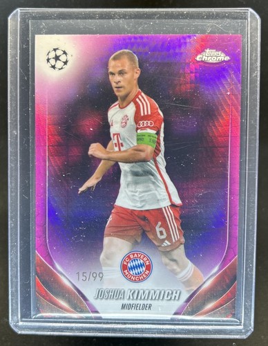 2023-24 Topps Chrome UEFA Joshua Kimmich Pink Prism Refractor #/99