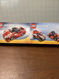 Lego Creator Super Speedster 5867 Building Instructions Booklet Only Manual