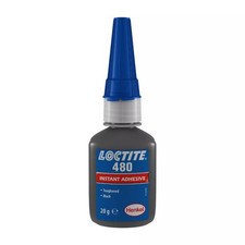 Loctite 480 Prism Instant Adhesive Black/Toughened Super Strong 20G 135250