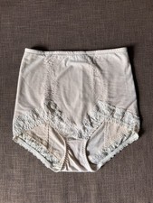 Christian Dior Vintage High Waisted Women  s Briefs Lace Detail L