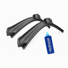 Kit Spazzole Tergicristallo Anteriori Flat Per Alfa Romeo Giulietta (600 450) 