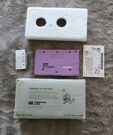 Nintendo Game & Watch (Like New) Snoopy Tennis SP-30 Handheld Game w/ Box 1982