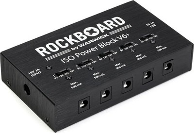 RockBoard by Warwick Iso Power Block V6+ Multi-power Supply