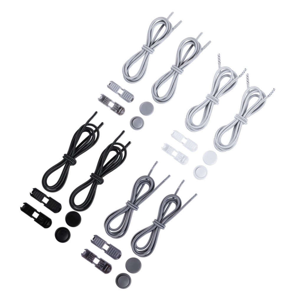 APL 4 Pezzi Non C'è bisogno di Allacciare Fibbia Lacci per Scarpe Bambino Senza Lacci con Dispositivo di Blocco