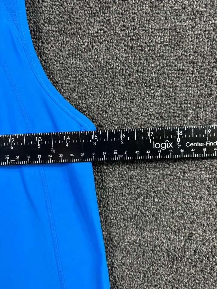 Lululemon Sculpt Tank Top Womens Size S Blue " Jack's Basket Print" Athleisure  - Image 4 of 4