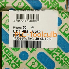 50PCS/box NEW Phoenix 3046100 Contact Fuse Terminal Block UT 4-HESILA 250 (5X20)