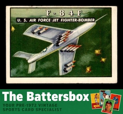 1952 Topps Wings #33 F-84F    VGEX X3749085