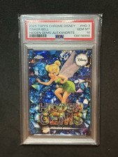 2025 TOPPS CHROME DISNEY TINKER BELL HIDDEN GEMS-BLUE ALEXANDRITE /5 SSP-RARE