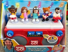 Danny Go! Music Mix-Up Boombox - Interactive Toy with Lights and Sounds for Kids